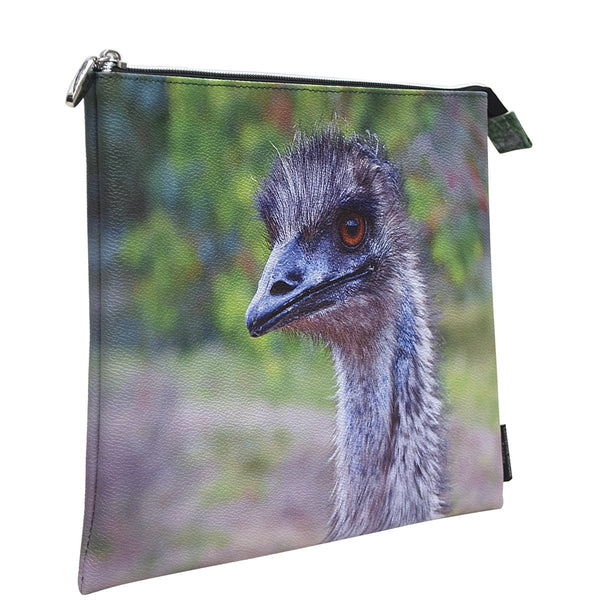 Hand printed emu shopping bag – Stalley
